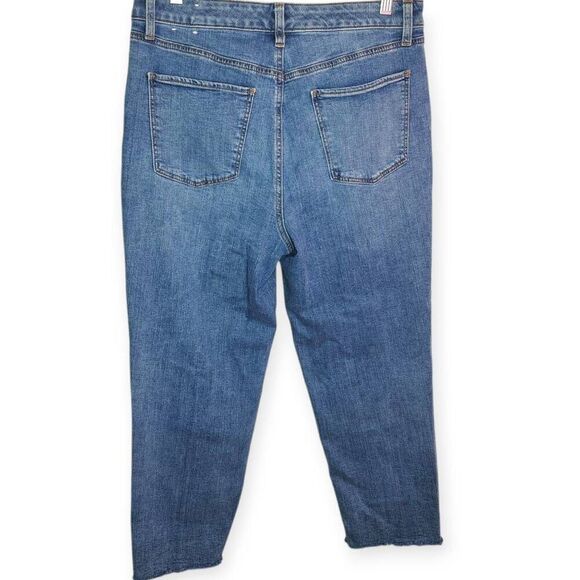 Talbots Women's Crop Straight Leg Jeans Lenox Wash size 10 - Picture 6 of 9